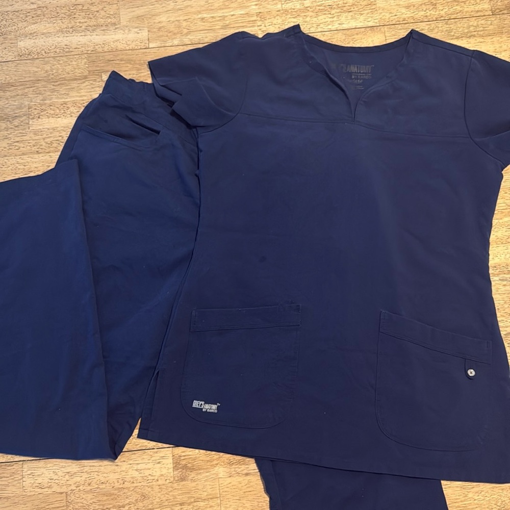 Navy Grey’s Anatomy Scrubs